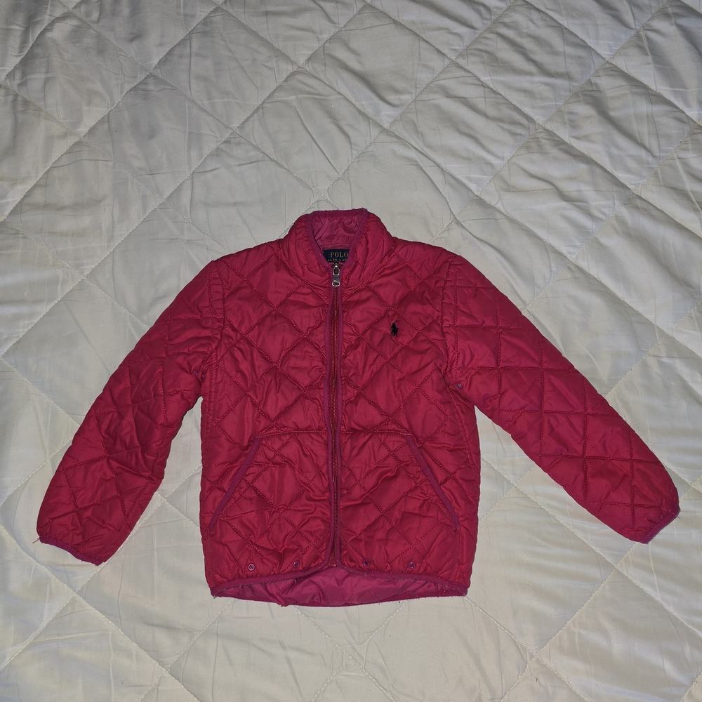 Polo by Ralph Lauren Kids Fuchsia Puffer Jacket